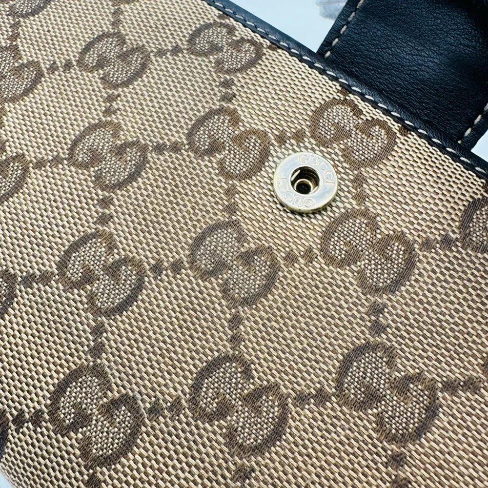 Gucci Long Heart Monogram Wallet - Picture 6 of 12